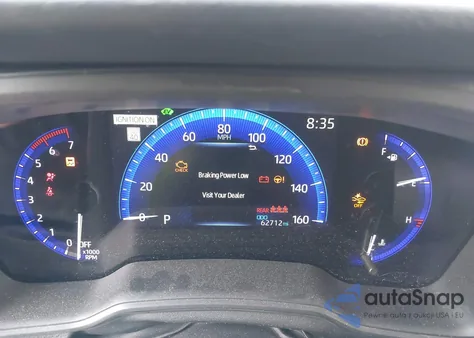 2020 Toyota Corolla Hybrid Le из США, поврежденный, VIN JTDEBRBE2LJ030936